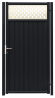 Калитка Estet Plus 2,4х1 GrandLine ГрандЛайн (RAL 7024/1014)